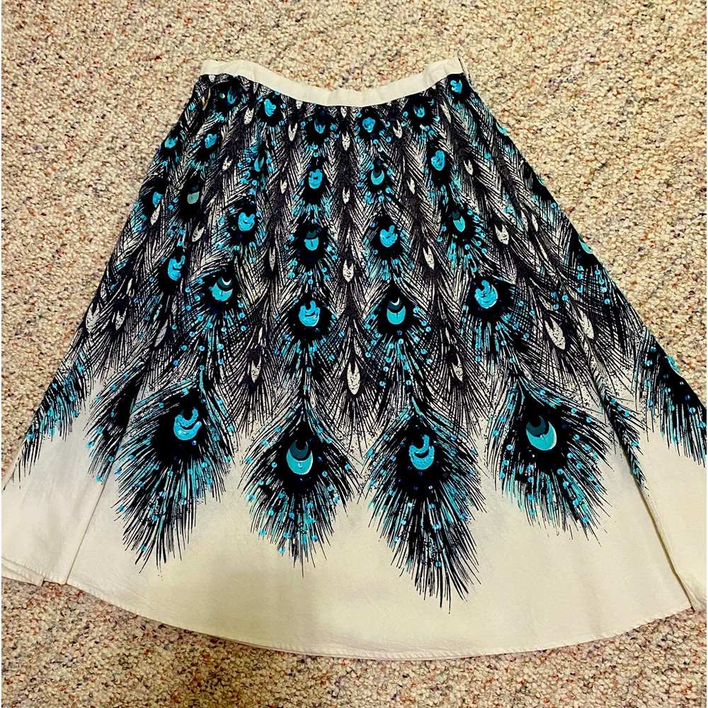 Beautiful peacock skirt